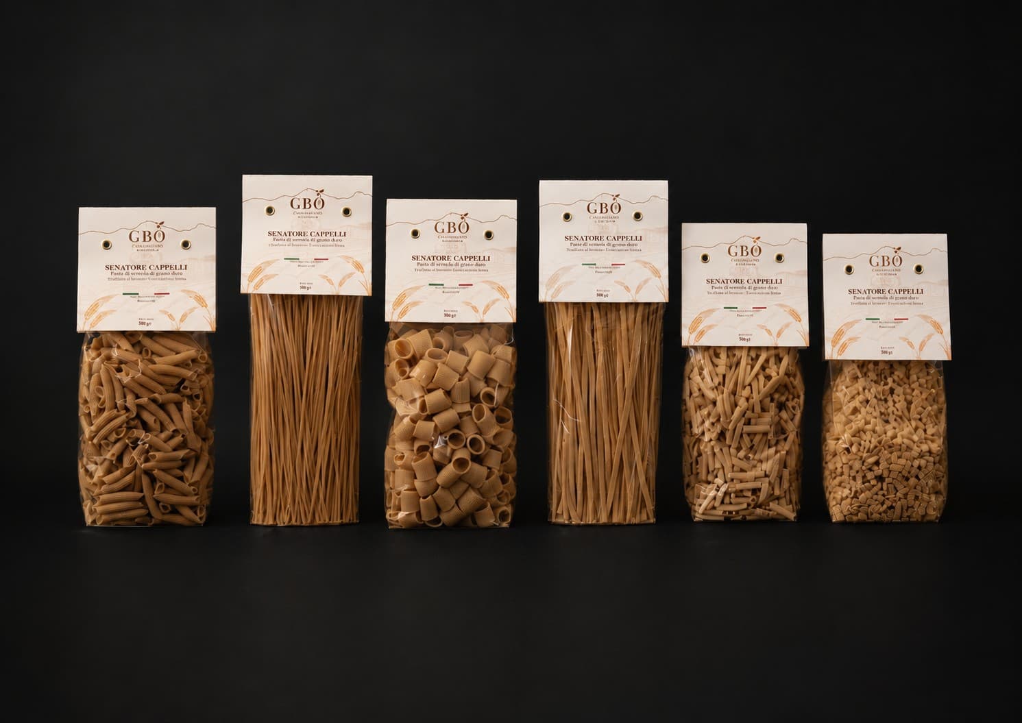 Box Pasta 6 Formati - Cofanetto Senatore Cappelli