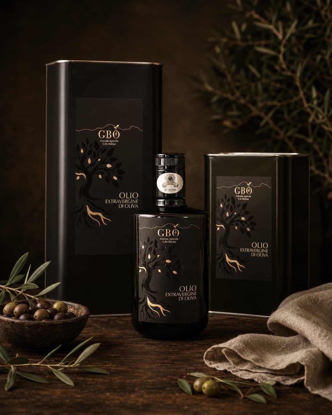 Olio extravergine GBO